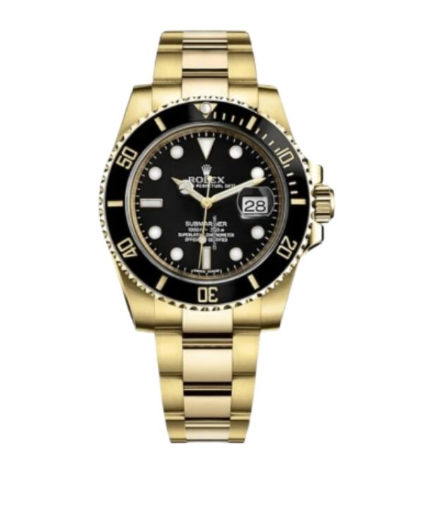 롤렉스18k 서브마리너 41mm Date 126618LN Full Yellow Gold Black Dial[CLEAN]