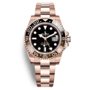 롤렉스18k GMT마스터2 40mm Rootbeer 126715CHNR-0001 Full Rose Gold Black Dial[CLEAN]