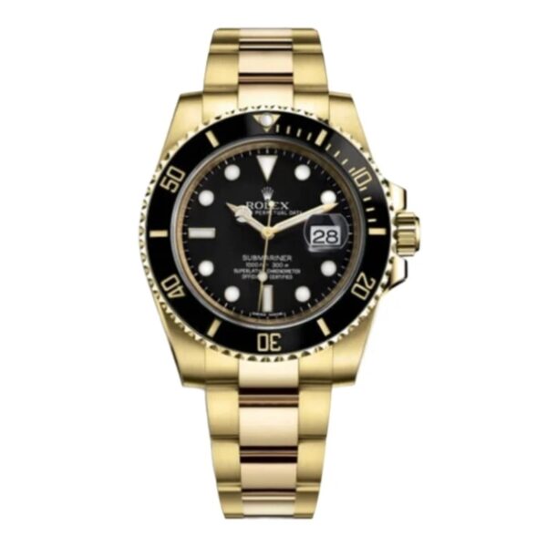 롤렉스18k 서브마리너 40mm Date 116618LN Full Yellow Gold Black Dial[CLEAN]