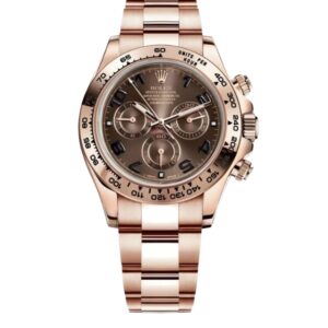 롤렉스18k 데이토나 40mm 116505-0011 Full Rose Gold Arabic Number Brown Dial[CLEAN]