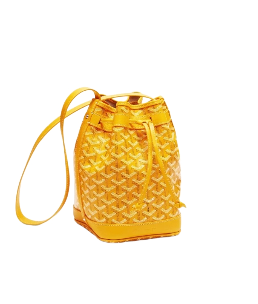 고야드[goyard/리미티드]쁘띠 플로 버킷 백(옐로우)