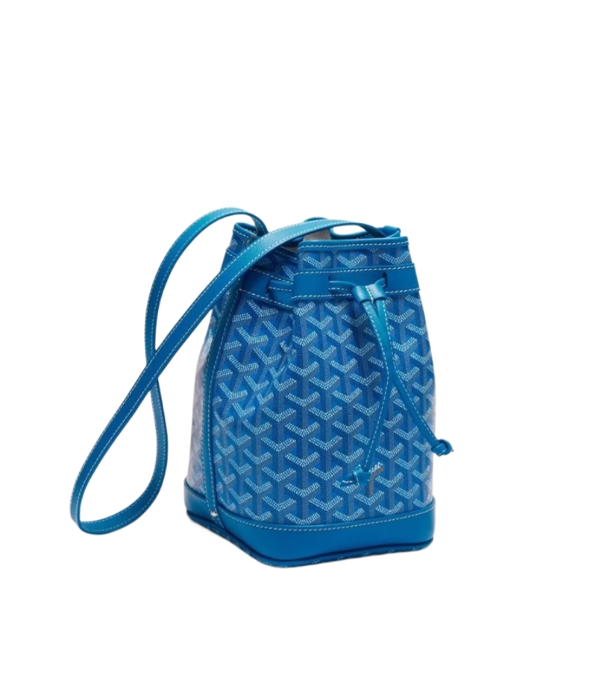 고야드[goyard/리미티드]쁘띠 플로 버킷 백(블루)