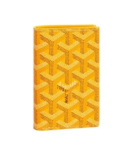 고야드[goyard/리미티드]생피에르 카드지갑(옐로우)