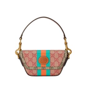 구찌[gucci/OC]GG 수프림 탑 핸들 미니백(핑크)