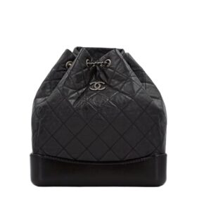 샤넬[chanel/팬더샵]*정품가죽* 가브리엘 백팩 미디엄(블랙/카프스킨)