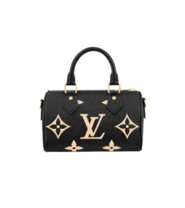 루이비통[louis vuitton/듀티프리]나노 스피디 앙프렝뜨(블랙/베이지)