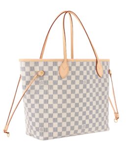 루이비통[louis vuitton/듀티프리]네버풀 MM 다미에 아주르(핑크)