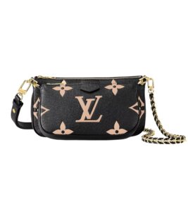 루이비통[louis vuitton/듀티프리]멀티 포쉐트 악세수아 앙프렝뜨(블랙/크렘)