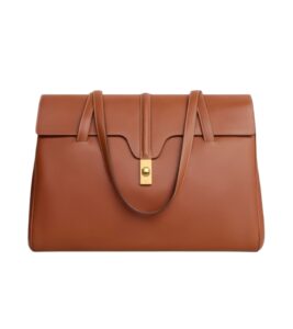 셀린느[celine/블랙프라임]16백 라지(카프스킨/탠)