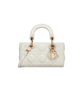 디올[dior/여왕]레이디 디조이 마이크로 백(라떼/까나쥬/램스킨)