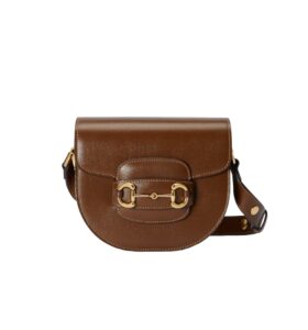 구찌[gucci/OC]홀스빗 1955 라운드 미니백(브라운)