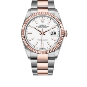 롤렉스 데이저스트 41mm Counterweight 126331 Half Rose Gold White Dial[ARF]