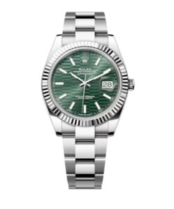 롤렉스 데이저스트 41mm 126334-0029 White Gold&904L Green Fluted Dial[ARF]