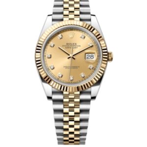 롤렉스 데이저스트 41mm 126333-0012  Half Gold Diamond Champagne Dial[CLEAN]