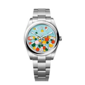 롤렉스 오이스터퍼페츄얼 41mm 124300-0008 Full 904L Bubbles Fringed Blue Dial[CLEAN]