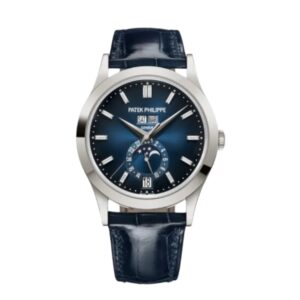 파텍필립 애뉴얼 캘린더 38mm 5396G-015 White Gold Leather Strap Blue Dial[PPF]