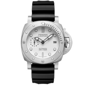 파네라이 섭머저블 Bianco 42mm PAM02223 Steel Rubber Strap White Dial[VS]