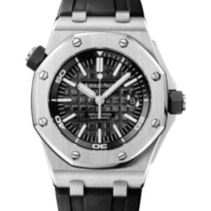 오데마피게 로얄오크 Selfwinding 42mm 15710ST.OO.A002CA.01 Rubber Strap Black Dial[APS]