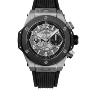 위블로 빅뱅 Unico 44mm 421.CI.1170.RX Titanium Black Rubber Strap Black Skeletonized[BBF]