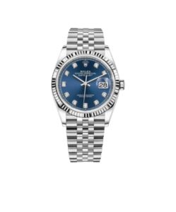 롤렉스 데이저스트 36mm 126234-0037 Full 904L Diamond Mop Blue Dial Jubilee[CLEAN]