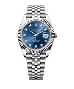 롤렉스 데이저스트 41mm 126334-0016 White Gold&904L Blue Diamond Dial Jubilee[ARF]