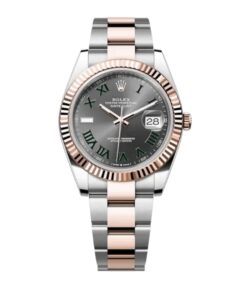 롤렉스 데이저스트 41mm Counterweight 126331-0015 Half Rose Gold Roman Numerals Grey Dial[ARF]