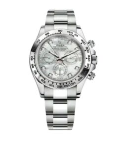 롤렉스 데이토나 40mm 116509NG Full White Gold Diamond Mop Mother Of Pearl Dial[CLEAN]
