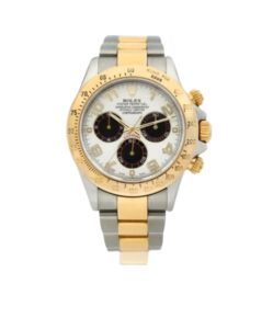 롤렉스 데이토나 40mm 116523 Half Gold Arabic Number Black Eye White Dial[CLEAN]