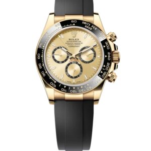 롤렉스 데이토나 40mm 126518LN-0010 Yellow Gold Rubber Strap Champagne Dial[CLEAN]
