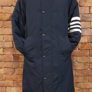 [국내배송]톰브라운 사선 후드 구스 롱패딩 (남녀공용)