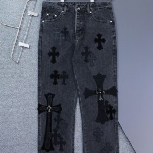 [국내배송]크롬하츠 멀티 크로스 워싱 데님 청바지
