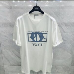 [국내배송]크리스찬디올 자수나염 반팔 티셔츠