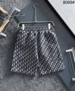 [국내배송]디올 오블리크 패턴 자수 반바지