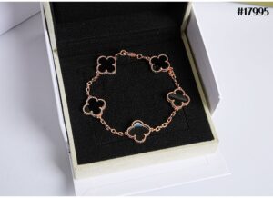 [국내배송]반클리프&에펠 알함브라 브레이슬릿 블랙