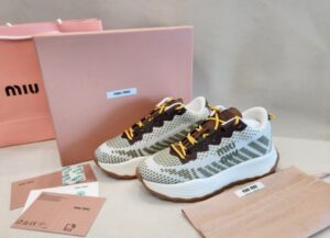 [국내배송]미우미우 (최상위버전) 테크니컬 패브릭 스니커즈