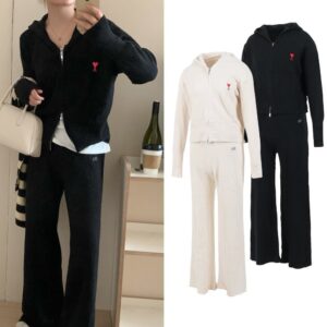 [국내배송]아미 하트 후드 세트