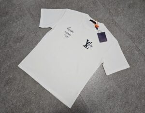 [국내배송]루이비통 LV pont- neuf 라운드 티셔츠 남여공용 화이트