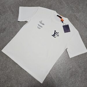 [국내배송]루이비통 LV pont- neuf 라운드 티셔츠 남여공용 화이트