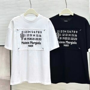 [국내배송]메종 마르지엘라 넘버링 로고 자수 티셔츠