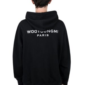 [국내배송]우영미 ( PARIS ) 백로고 커플 후드