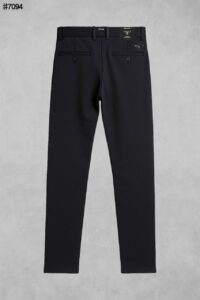 [국내배송]프라다 삼각 로고 트라우저 블랙 슬림핏 팬츠