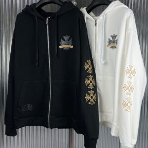 [국내배송]크롬하츠 크랙 후드집업 (헤비쭈리)