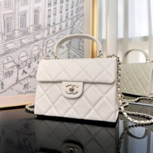 [국내배송]샤넬 CC로고 탑핸들 턴락 플랩백 AS4711