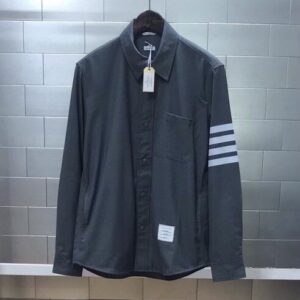 [국내배송]톰브라운 4BAR 울 스냅 프론트 셔츠자켓