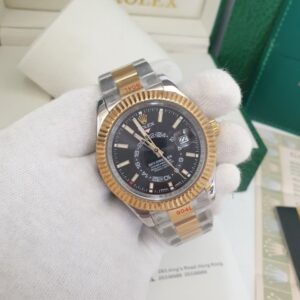 [국내배송]로렉스 스카이드웰러 검판 콤비