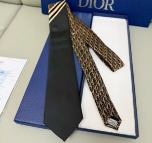[국내배송]디올 오블리크 실크 넥타이