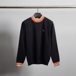 [국내배송]버버리 기사자수 라인 반목 니트