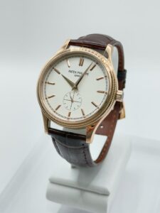 [국내배송]파텍필립 칼라트라바 화이트다이얼