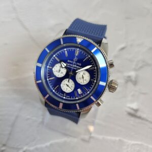 [국내배송]브라이틀링 슈퍼오션 헤리티지 블루다이얼