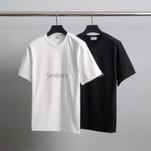 [국내배송]생로랑 클래식로고 코튼 반팔티